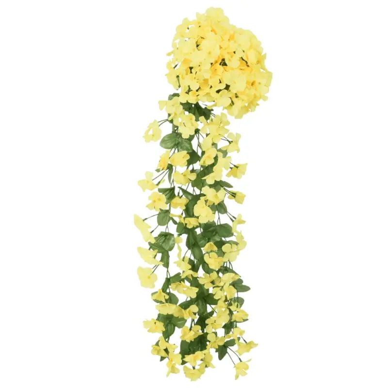 Romantische Kerstslingers met Kunstbloemen voor een Sprookjessfeer - Kransen en slingers