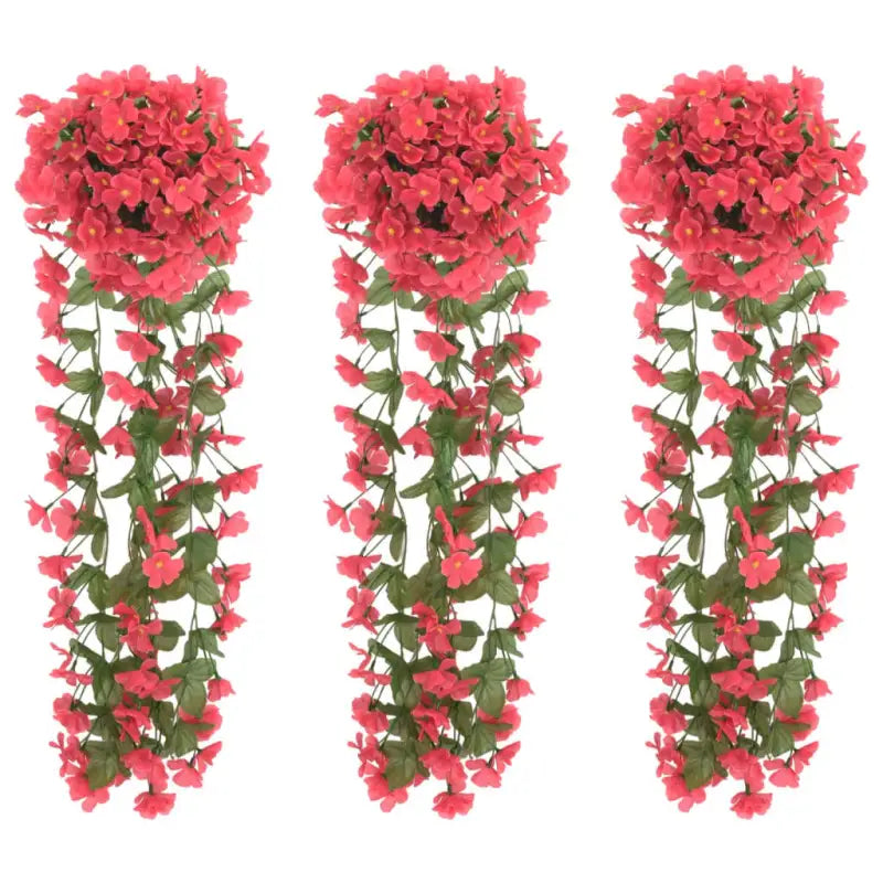 Romantische Kerstslingers met Kunstbloemen voor een Sprookjessfeer - Rozen - Kransen en slingers
