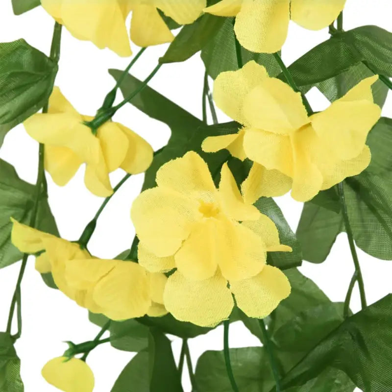 Romantische Kerstslingers met Kunstbloemen voor een Sprookjessfeer - Kransen en slingers