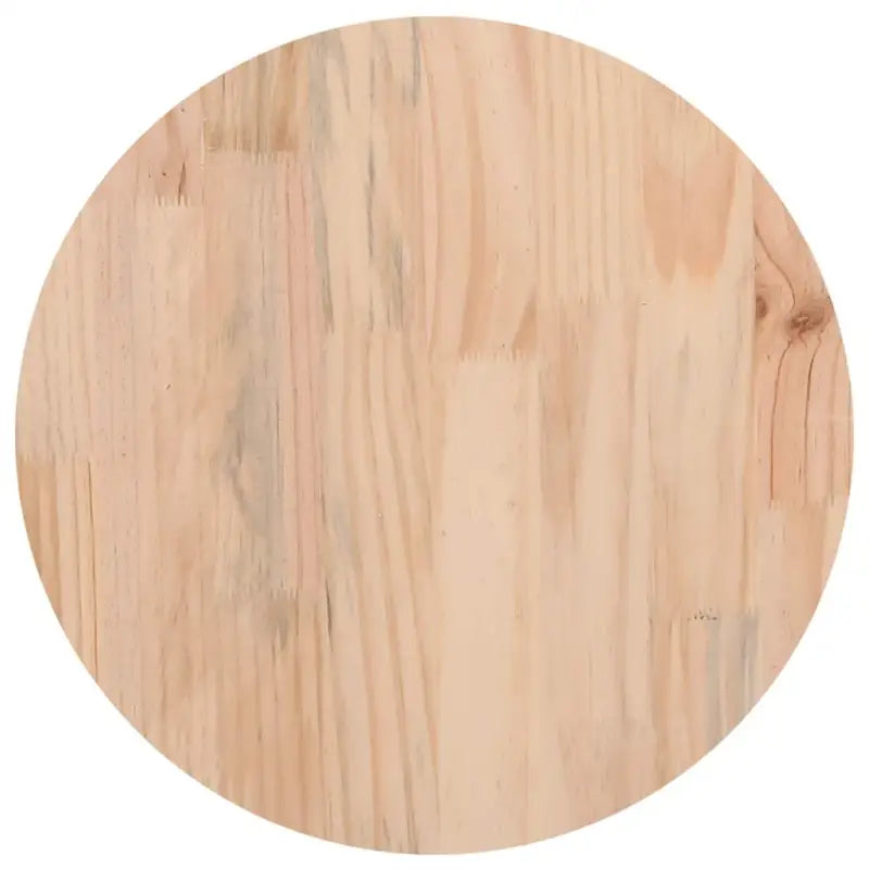 Rond tafelblad van massief grenenhout voor eettafels en salontafels - Naturel / Ø 30 x 2.5 cm / 1 - Tafelbladen