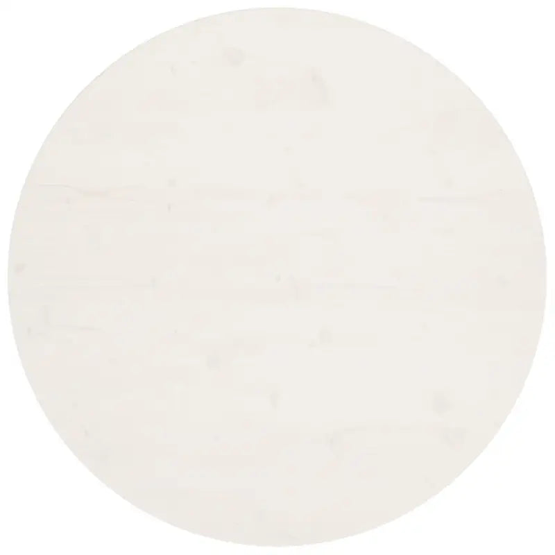 Rond tafelblad van massief grenenhout voor eettafels en salontafels - Wit / Ø 90 x 2.5 cm / 1 - Tafelbladen