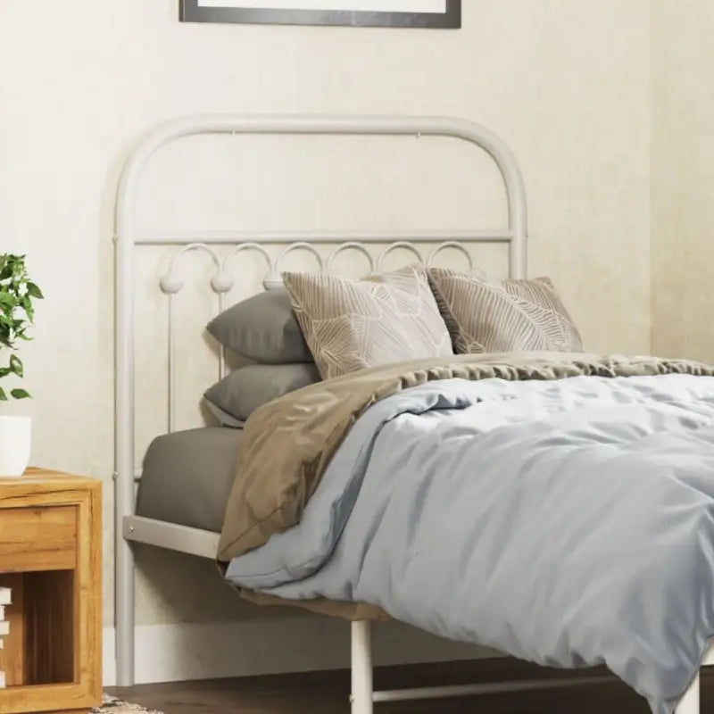 Ronde buizen voor hoofdborden en voetborden met trendy ontwerp - Wit / 75 cm / 1 - Hoofdborden en voetborden