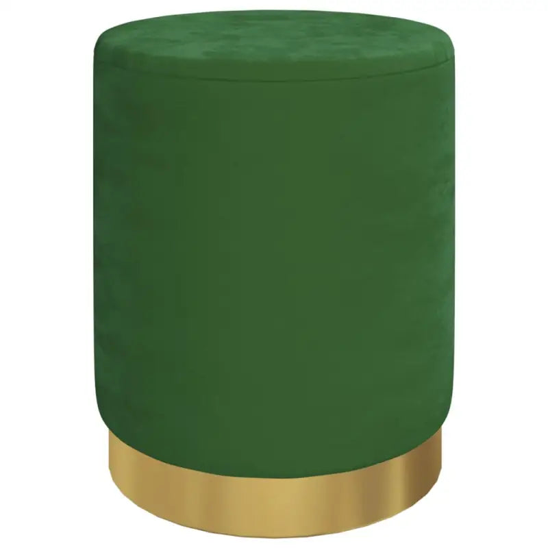 Ronde fluwelen hocker met opbergruimte voor comfortabel en praktisch gebruik - Klapstoelen & krukken