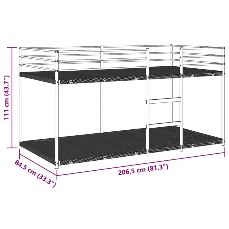 Ruimtebesparende stapelbed voor meerdere kinderen en gasten - Bedden & bedframes