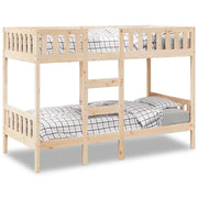 Ruimtebesparende stapelbedframe in massief grenenhout voor meerdere kinderen - Bedden & bedframes