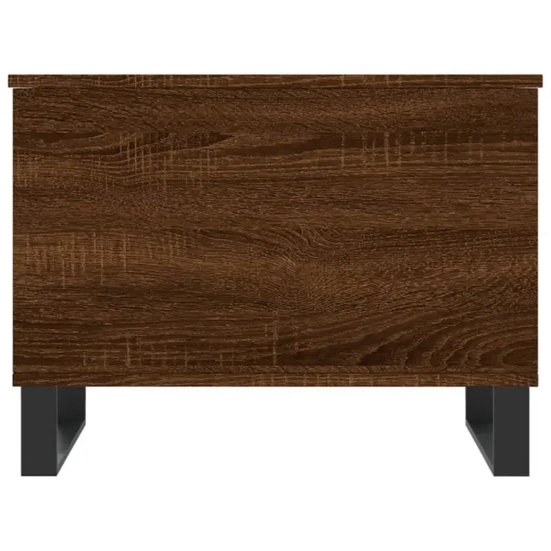 Salontafel bewerkt hout metalen poten met lift-top functionaliteit - Salontafels