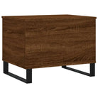 Salontafel bewerkt hout metalen poten met lift-top functionaliteit - Salontafels