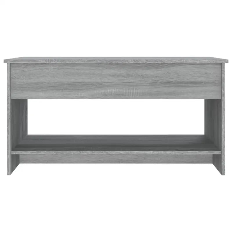 Salontafel in grijs sonoma bewerkt hout voor een verfijnde uitstraling - Salontafels