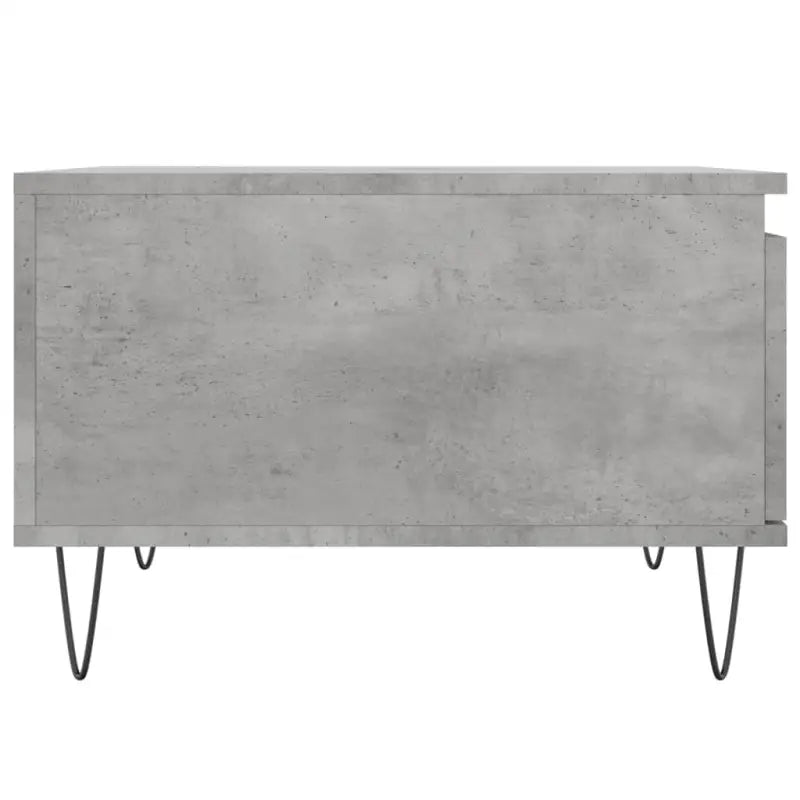 Salontafel met bewerkt hout en metalen poten voor moderne elegantie - Salontafels