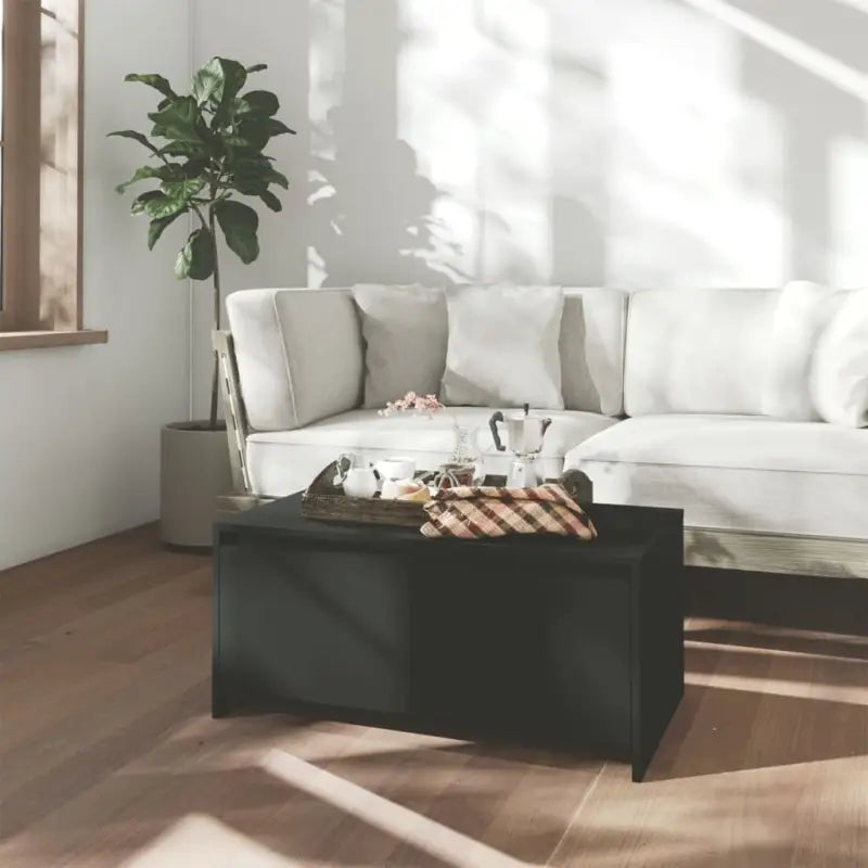 Salontafel met bewerkt hout met modern en tijdloos ontwerp - Salontafels