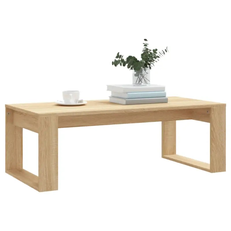 Salontafel met bewerkt hout voor elegante en stabiele woonkameraccessoire - Salontafels