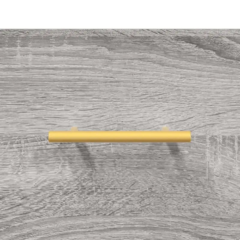 Salontafel met grijs Sonoma Eiken en ijzeren poten voor elegante woonkamer - Salontafels