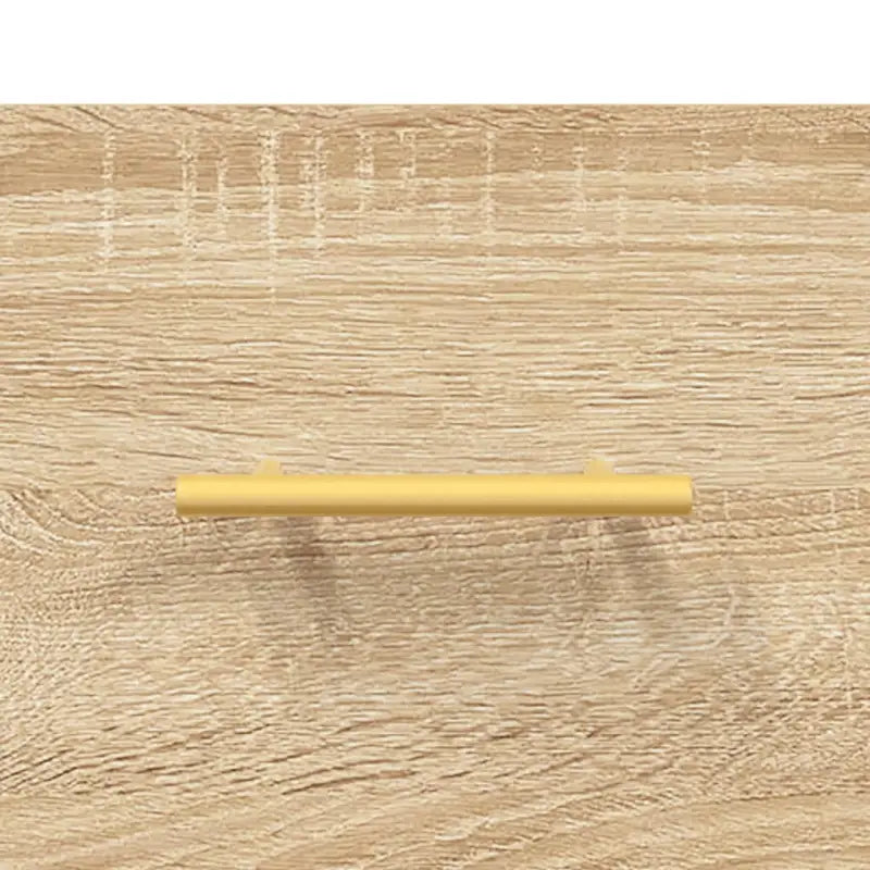 Salontafel met ijzeren poten en bewerkt hout voor elegante woonkamer - Salontafels