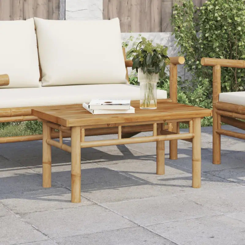 Salontafel van Bamboe met een stijlvolle en duurzame uitstraling - 70 x 40 x 35 cm / 1 - Salontafels