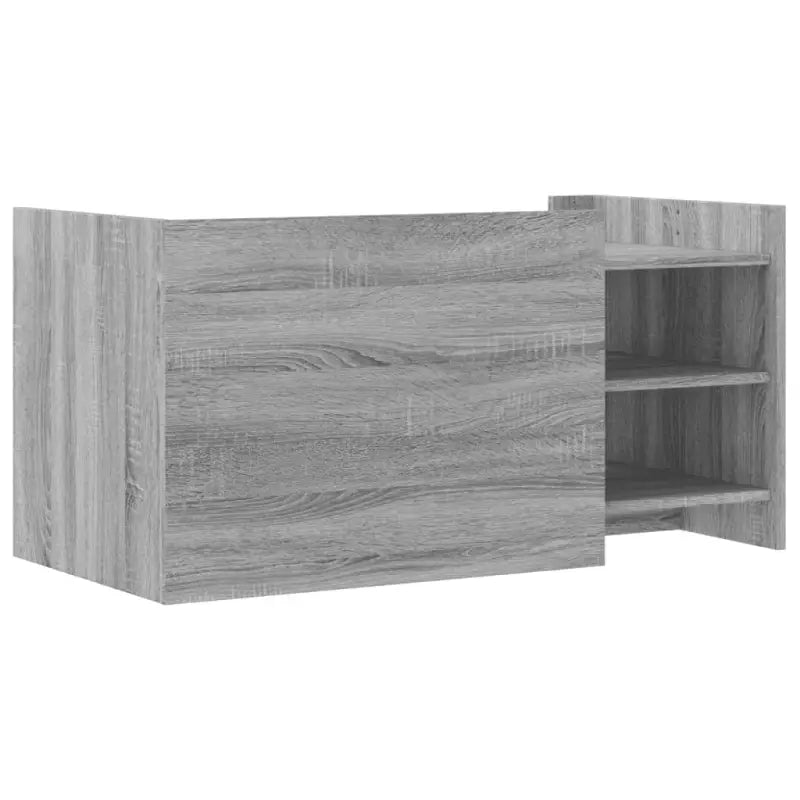 Salontafel van bewerkt hout in grijs Sonoma stijl - Salontafels