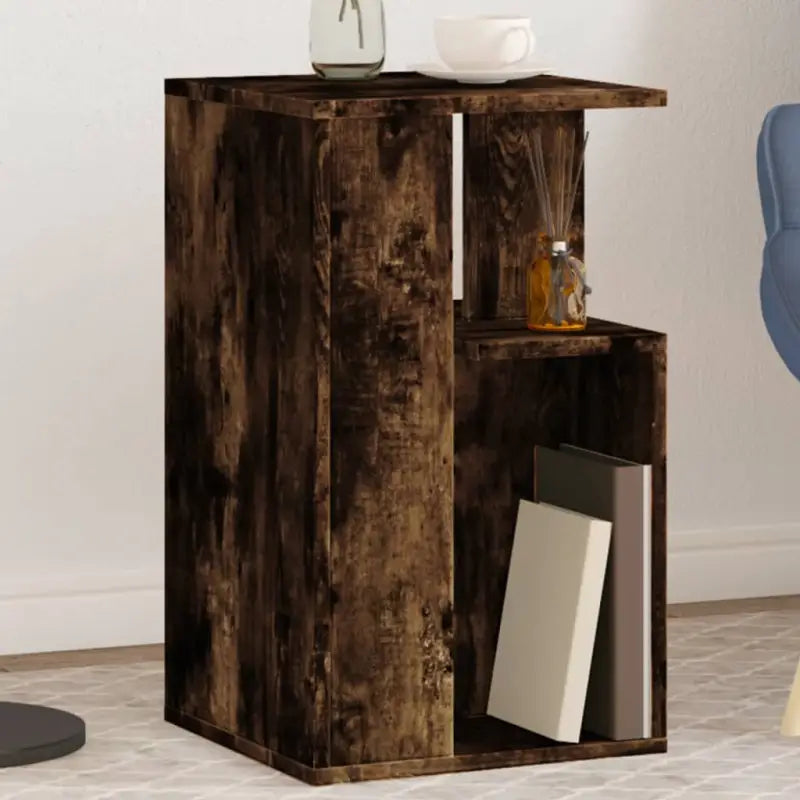 Salontafel van bewerkt hout met moderne uitstraling en duurzame kwaliteit - Gerookt eiken / 1 - Salontafels
