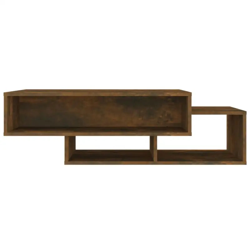 Salontafel van bewerkt hout met opbergruimte voor woonkamer en kantoor - Salontafels