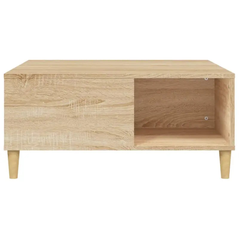 Salontafel van bewerkt hout voor een elegante en stevige uitstraling - Salontafels