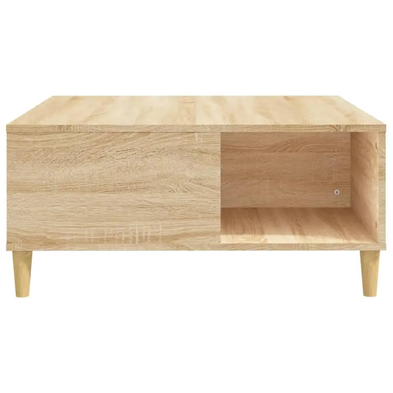 Salontafel van bewerkt hout voor een elegante en stevige uitstraling - Salontafels