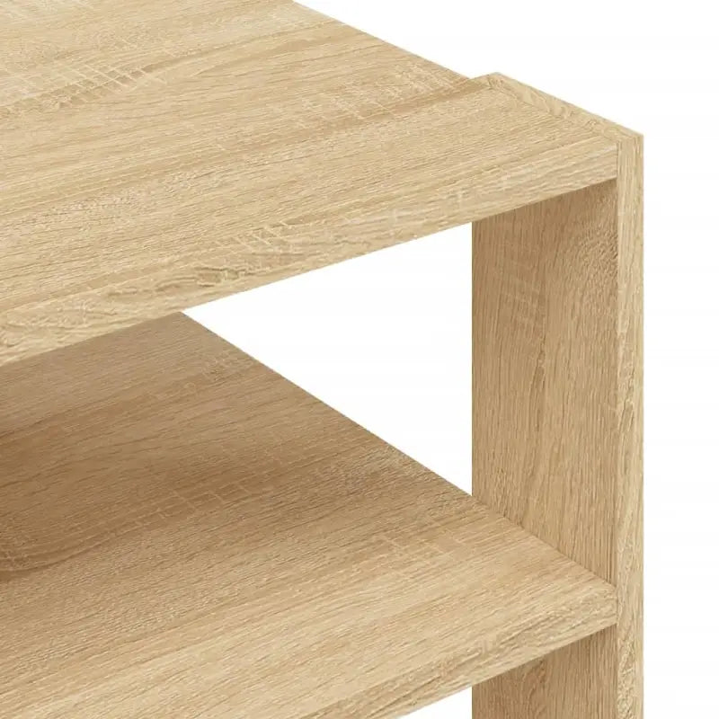 Salontafel van bewerkt hout voor een elegante woonkamer uitstraling - Salontafels