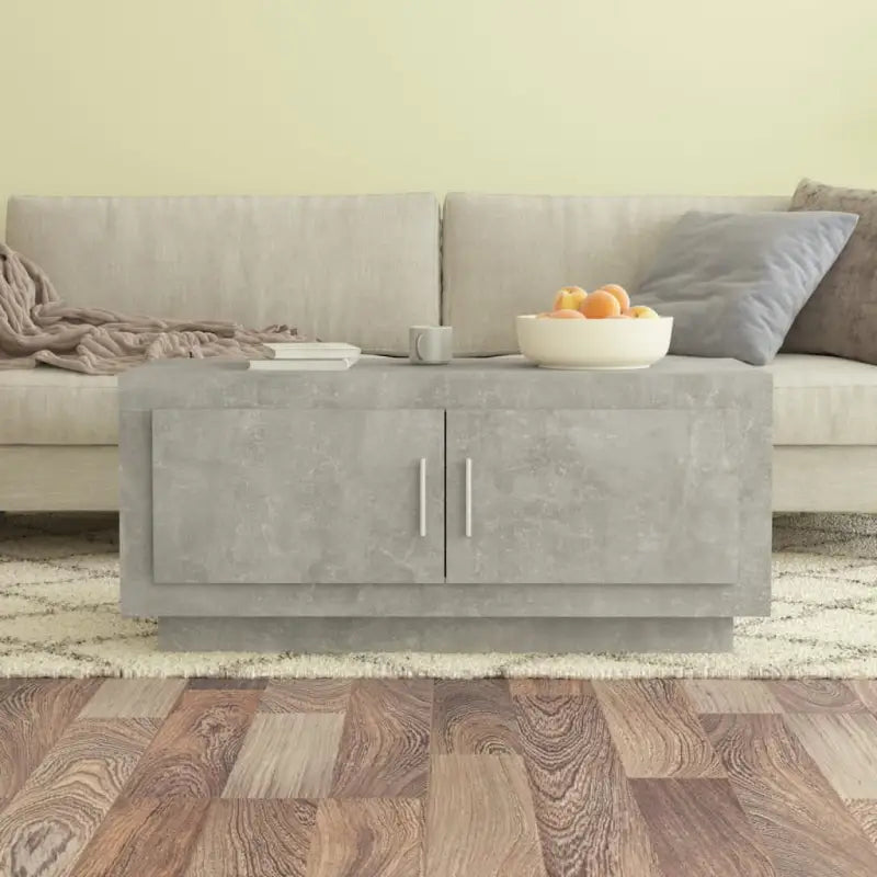 Salontafel van bewerkt hout voor eenvoudig schoon en duurzame gebruik - Betongrijs / 1 - Salontafels