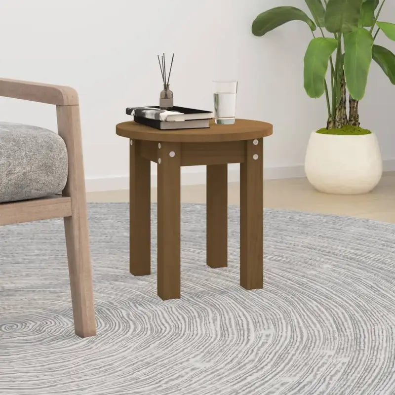 Salontafel van massief grenenhout met rustieke uitstraling - Honingbruin / 1 - Salontafels