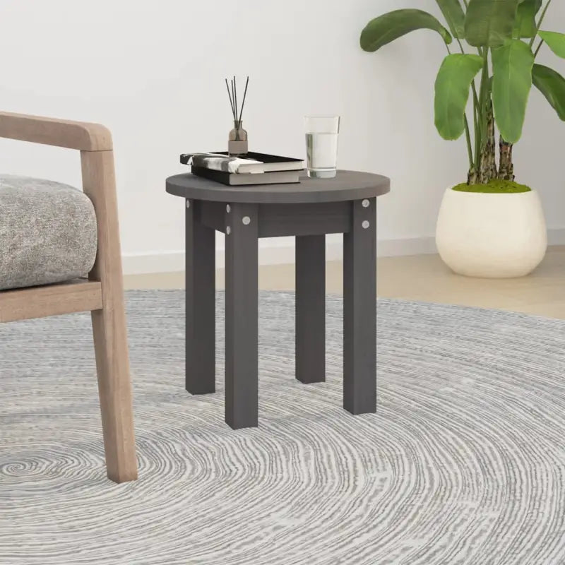 Salontafel van massief grenenhout met rustieke uitstraling - Grijs / 1 - Salontafels