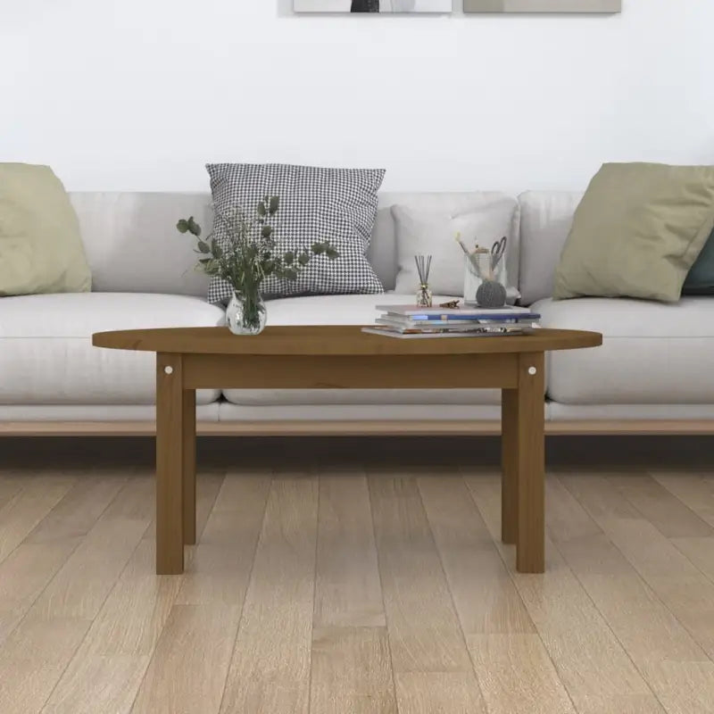 Salontafel van massief grenenhout met rustieke uitstraling - Salontafels