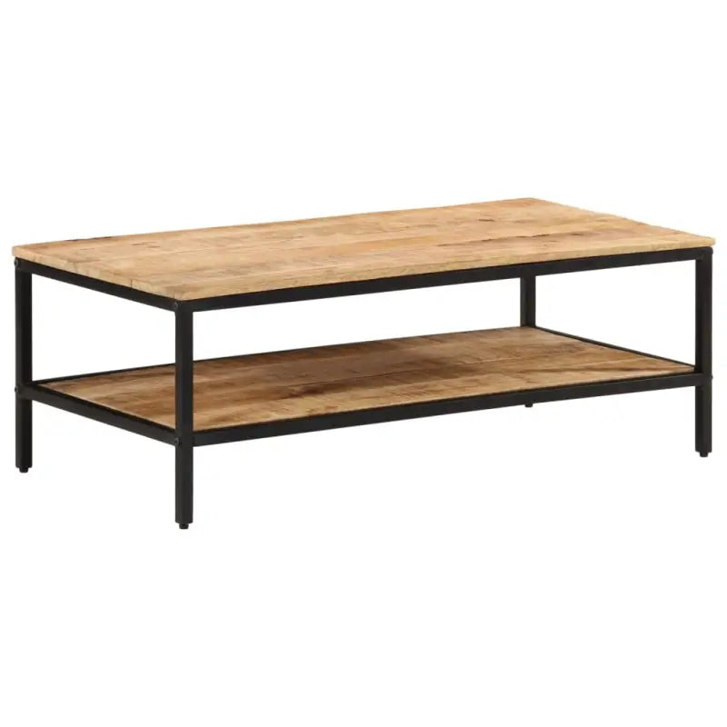 Salontafel van massief mangohout voor een robuuste uitstraling - 100 x 50 x 35 cm / 1 - Salontafels