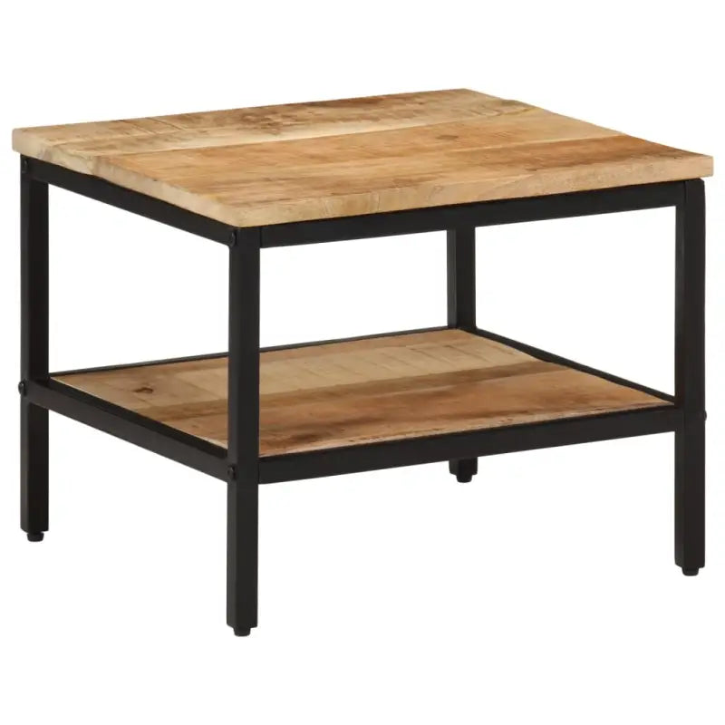 Salontafel van massief mangohout voor een robuuste uitstraling - 45 x 45 x 35 cm / 1 - Salontafels