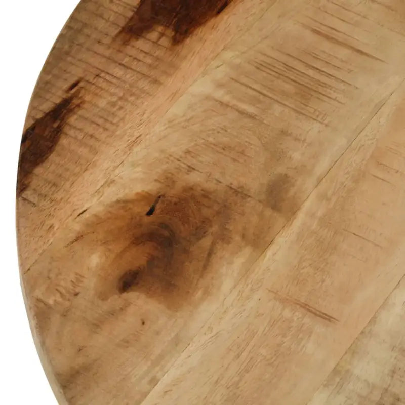Salontafel van massief ruw mangohout in industriële stijl - Salontafels