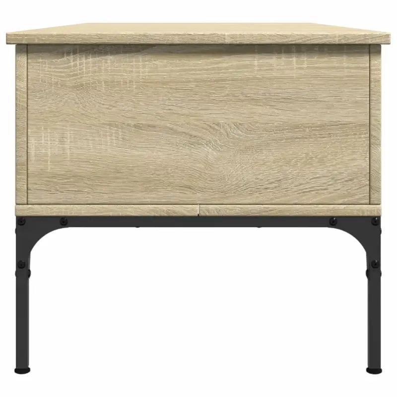 Salontafel van Sonoma Eiken met Verstelbare Poten en bewerkt Hout - Salontafels