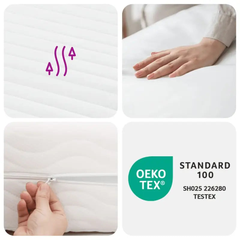Schuimmatras met geweven stof en 24d Pu-schuim voor optimaal comfort - Matrassen