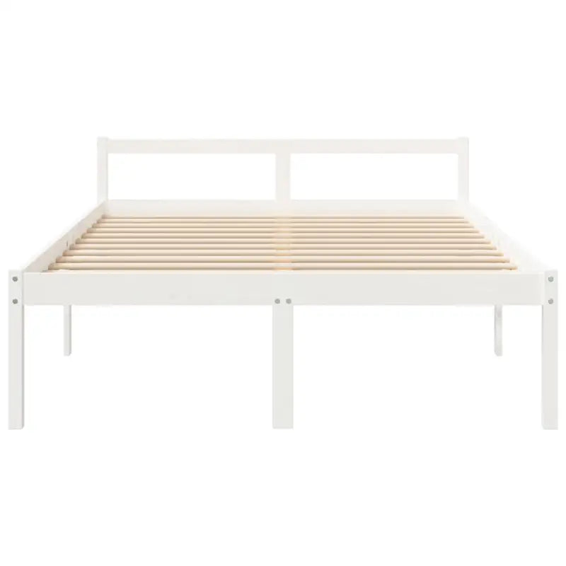Seniorenbed van massief grenenhout met levering bevat - Bedden & bedframes