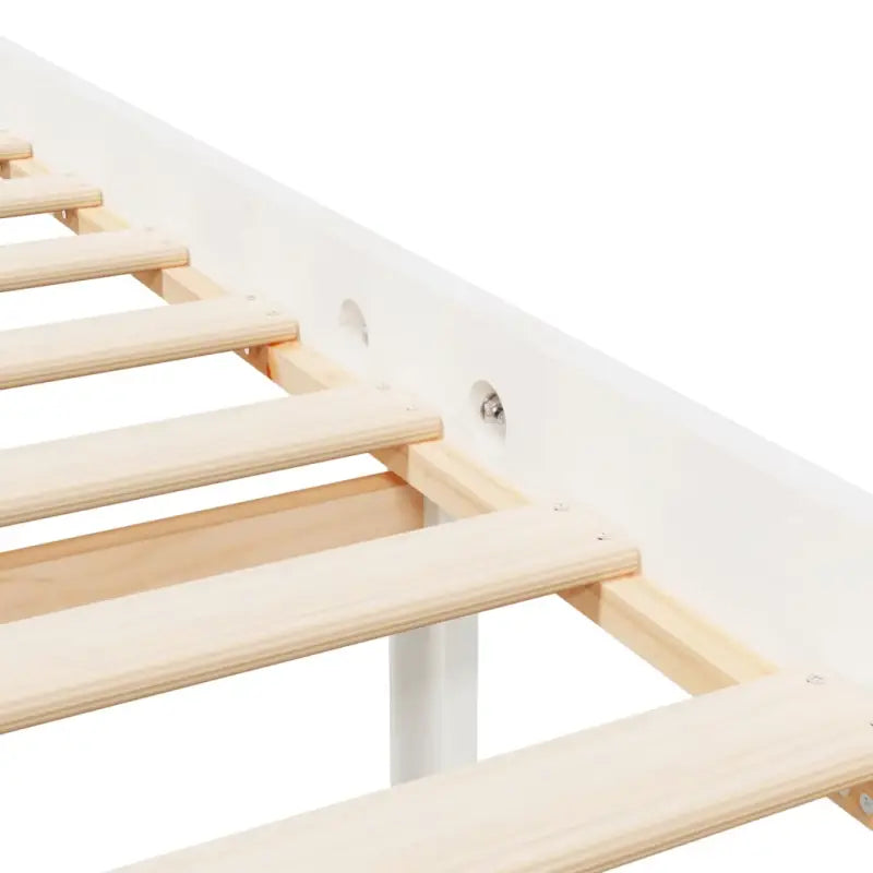 Seniorenbed van massief grenenhout met levering bevat - Bedden & bedframes