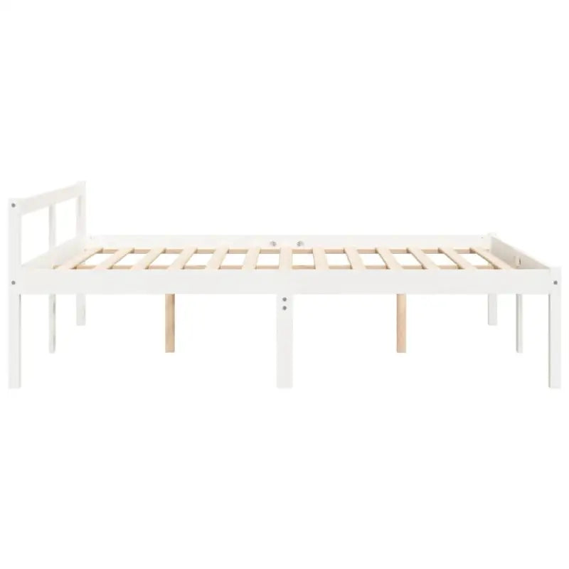 Seniorenbed van massief grenenhout met levering bevat - Bedden & bedframes