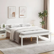 Seniorenbed van massief grenenhout met levering bevat - Bedden & bedframes