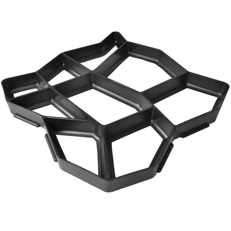 Set van twee tuinpadmallen voor zelf maken van decoratieve paden - 42 x 42 x 4 cm / 1 - Lijstwerk