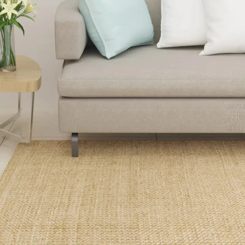 Sisal Vloerkleed met Prachtige Structuur voor Elke Kamer - Naturel / 100 x 300 cm - Vloerkleden