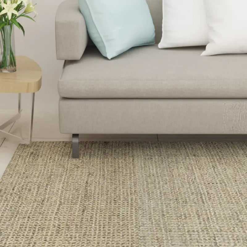 Sisal Vloerkleed met Prachtige Structuur voor Elke Kamer - Taupe / 66 x 350 cm - Vloerkleden