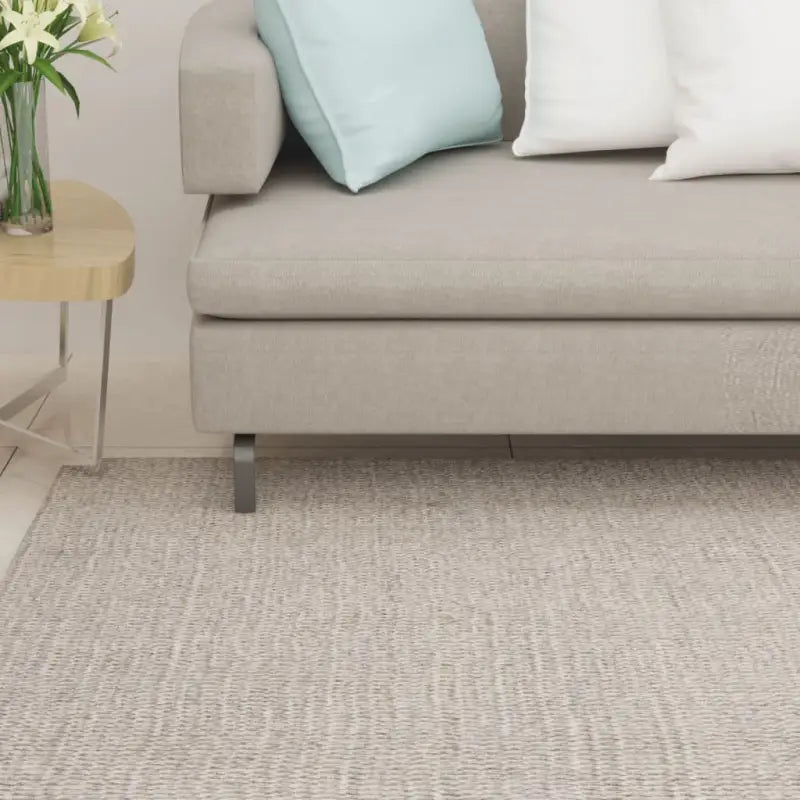 Sisal Vloerkleed met Prachtige Structuur voor Elke Kamer - Zand / 66 x 300 cm - Vloerkleden