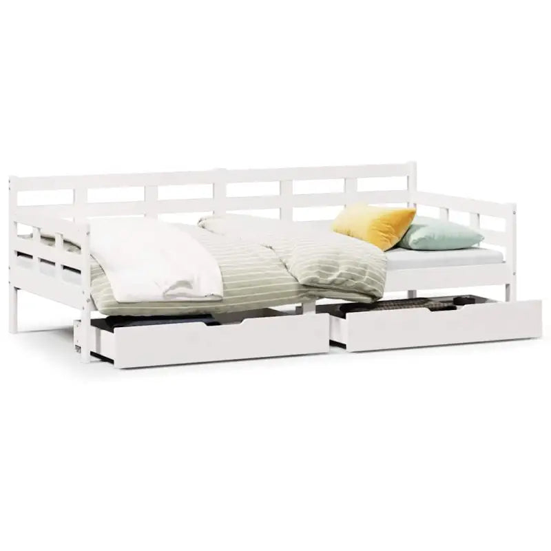 Slaapbank met massief grenenhout en rustieke charme - Bedden & bedframes