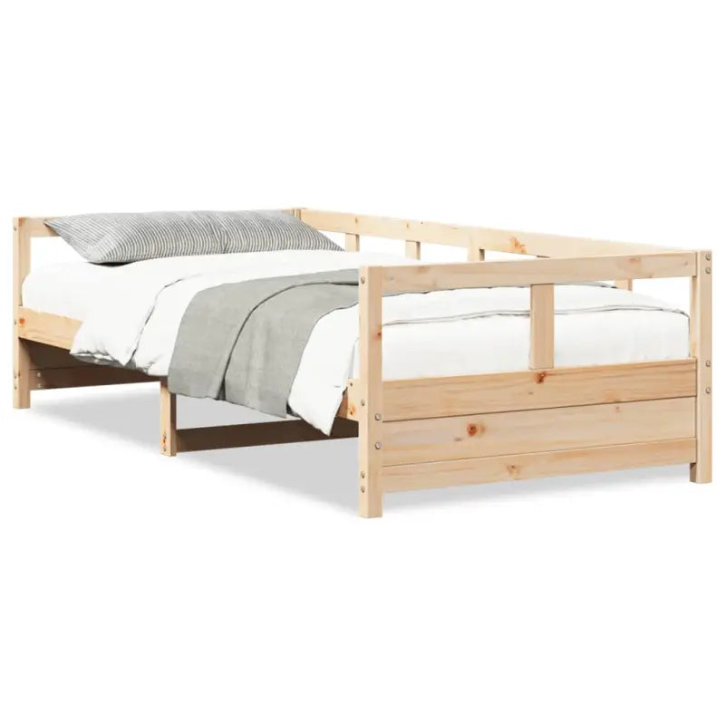 Slaapbank met massief grenenhout voor veelzijdig gebruik - Bedden & bedframes