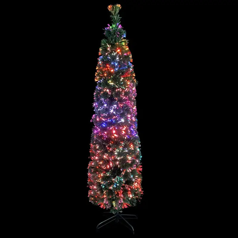 Smalle Kerstboom met Glasvezellampjes voor een feestelijke uitstraling - Kerstbomen