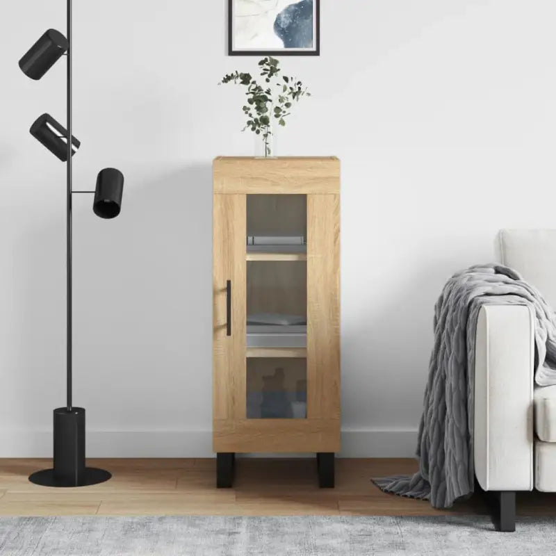 Sonoma Eiken Dressoir in Bewerkt Hout met Tijdloze Look - Sonoma eiken / 1 - Dressoirs & buffetkasten