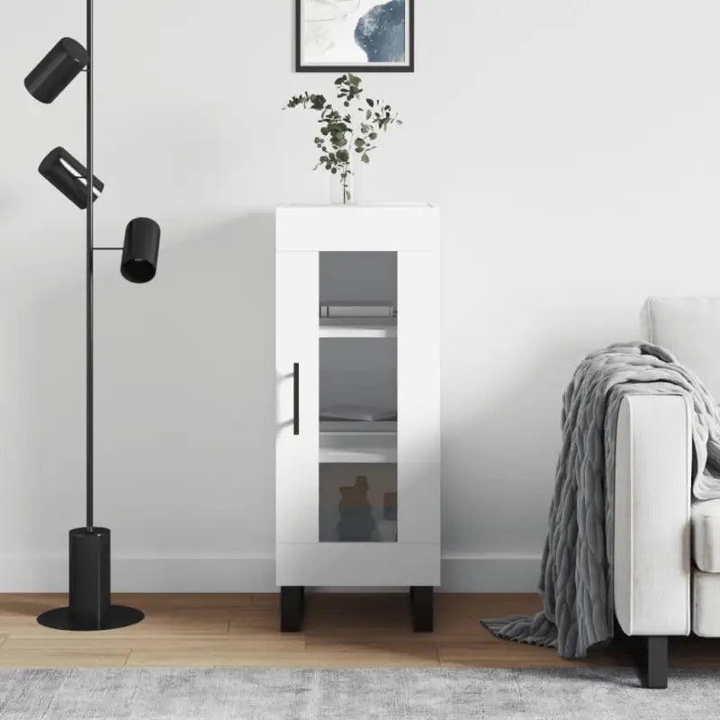 Sonoma Eiken Dressoir in Bewerkt Hout met Tijdloze Look - Wit / 1 - Dressoirs & buffetkasten