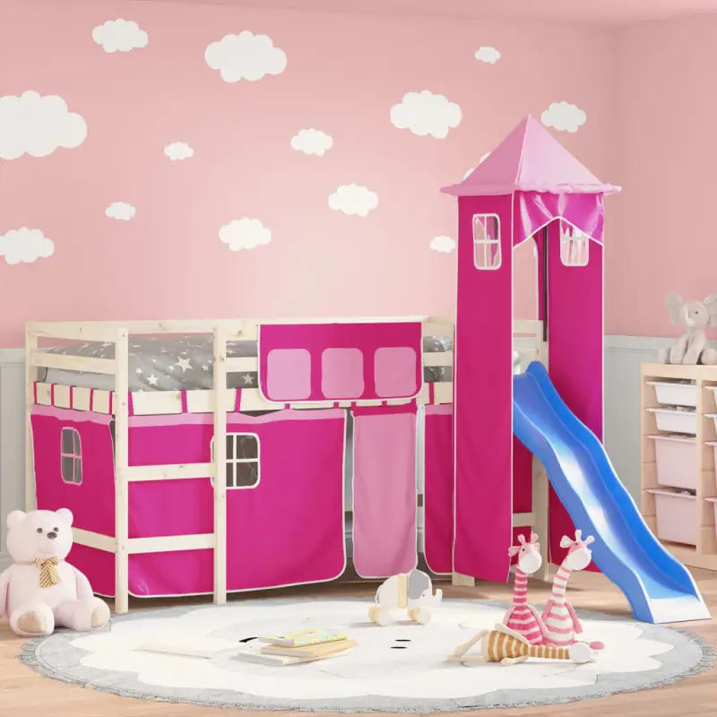 Speel- en decoratie accessoires voor hoogslapers - Roze - Accessoires voor bedden