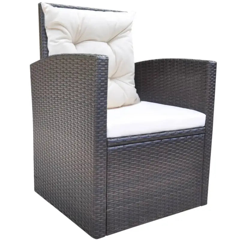 Stalen frame tuinset met eenvoudig schoon en levering bevat - Tuinsets