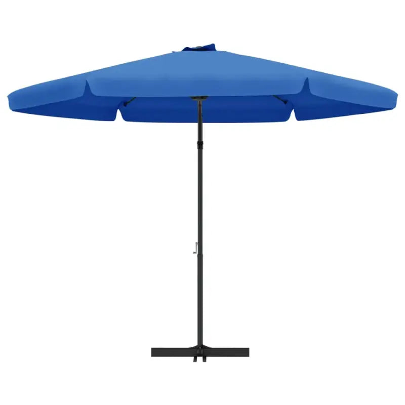 Stalen paal parasol voor bescherming tegen zware regenval en uv-straling - Parasols en zonneschermen