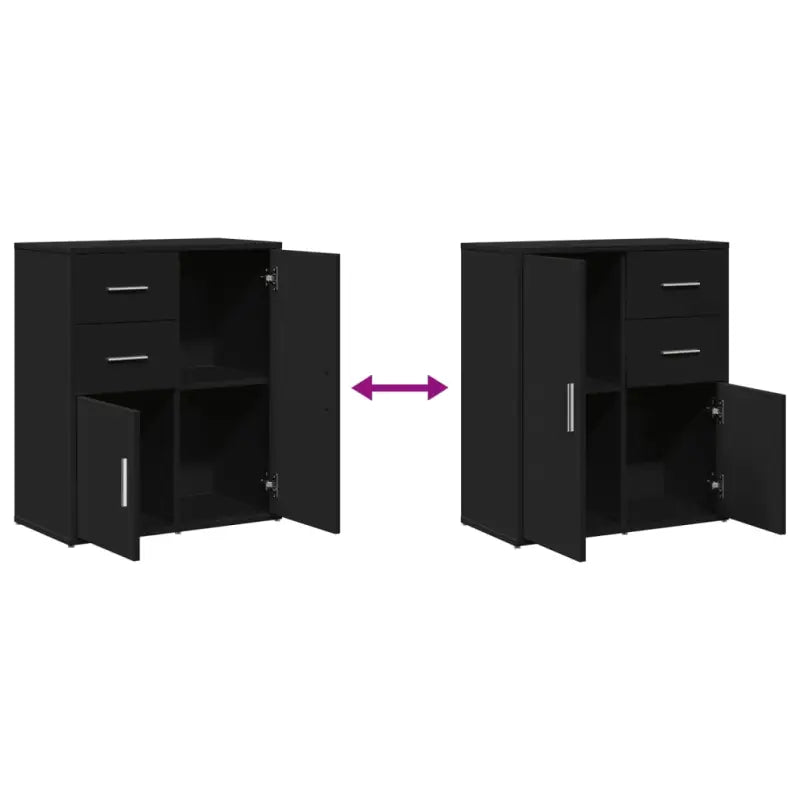 Stevige dressoirs en buffetkasten van bewerkt hout met trendy ontwerp - Dressoirs & buffetkasten